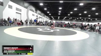 80 lbs Semis & 1st Wrestleback (8 Team) - Bennett Graham, Elite Athletic Club vs Dom Sindone, Dundee Wrestling