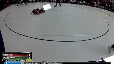 15 lbs Quarterfinal - Drayke Draves, GI Grapplers vs Bodhi Nath, Arlington Eagles