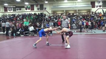 113 lbs Cons. Round 2 - Kaleb Brown, West Liberty vs Landon Allen, Independence