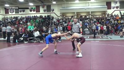 113 lbs Cons. Round 2 - Kaleb Brown, West Liberty vs Landon Allen, Independence