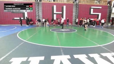144 lbs Round Of 16 - Jayden Diaz, Greater Lawrence vs Sarmad Alsultani, West Springfield