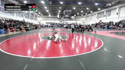 113 lbs Round Of 16 - Cooper Duncan, Cheshire vs Carlos Sanchez, Shelton