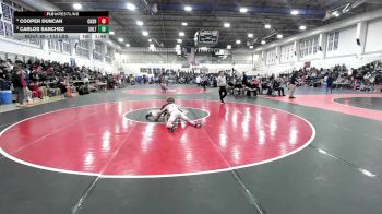 113 lbs Round Of 16 - Cooper Duncan, Cheshire vs Carlos Sanchez, Shelton
