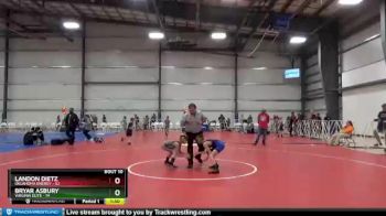 72 lbs Round 4 - Landon Dietz, Oklahoma Energy vs Bryar Asbury, Virginia Elite