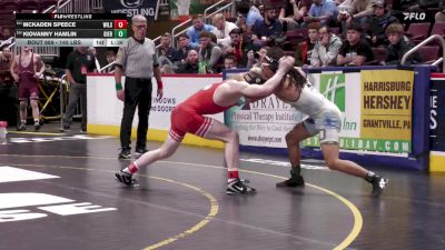 145 lbs First Round - McKaden Speece, Wilson vs Kiovanny Hamlin, Dieruff