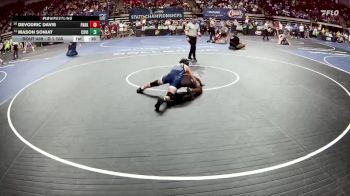 D 1 106 lbs Cons. Round 2 - Devodric Davis, Parkway vs Mason Soniat, Covington