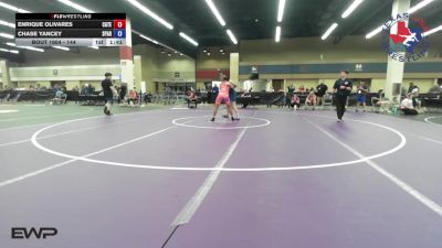 144 lbs 3rd Place - Enrique Olivares, Category 5 Wrestling Club vs Chase Yancey, Spartan Mat Club