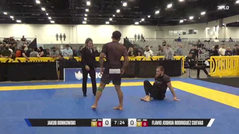 Flavio Joshua Rodriguez Cuevas vs Jakub Bonkowski 2025 World IBJJF Jiu-Jitsu No-Gi Championship