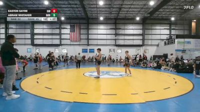 106 lbs Round 4 (6 Team) - Abram Whitaker, DARKHORSE vs Easton Sayre, SOUTH AUGUSTA WRESTLING