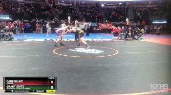 165-2A Quarterfinal - Cade Blunt, Meeker vs Grant Statz, Sedgwick County/Fleming