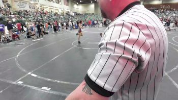 80 lbs Rr Rnd 1 - Samantha Sandoval Reyes, Delta Wrestling Club vs Kayzlee Young, Small Town Grims