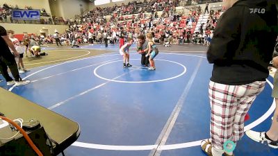 60 lbs Consi Of 8 #2 - Jolina Hancock, Lady Outlaw Wrestling Academy vs Frankie Meyerdick, Collinsville Cardinal Youth Wrestling