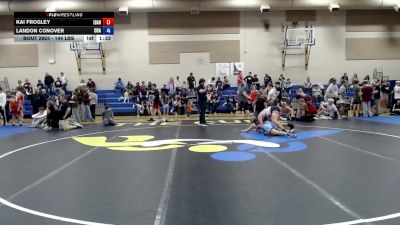144 lbs Cons. Semis - Kai Frogley, Idaho vs Landon Conover, Sublime Wrestling Academy