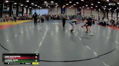 105 lbs Rd# 10- 4:00pm Saturday Final Pool - Case Gustafson, Untouchables vs Camden Hook, Minion Black