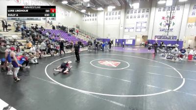 85 lbs Round 6 (8 Team) - Luke Lindholm, Brentwood Wrestling Club vs Sully A, Sumner County Wrestling Club