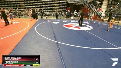 56 lbs 5th Place Match - Micah Fuller, CWC Thunder vs Riggs Bohannon, Windy City Wrestlers