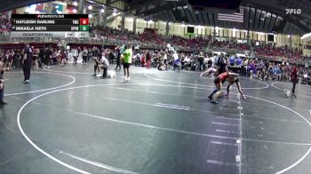 95 lbs Quarterfinal - Hayleigh Darling, Yutan Wrestling Club vs Mikaela Vieth, St Paul Youth Wrestling