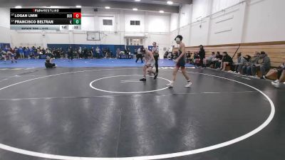 117 lbs Cons. Round 2 - Logan Lwin, Dublin vs Francisco Beltran, Independence (Bakersfield)