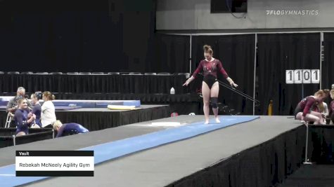 Rebekah McNeely Agility Gym - Vault - 2022 Elevate the Stage Huntsville presented by SportsMED & Crestwood