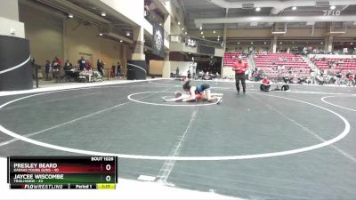 105 lbs Round 2 - Presley Beard, Kansas Young Guns vs Jaycee Wiscombe, Trailhands