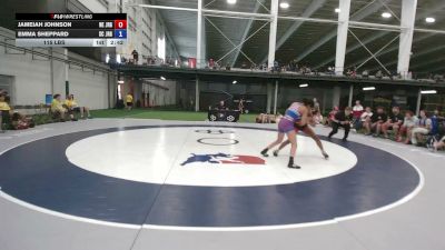 115 lbs Jameiah Johnson, Nebraska vs Emma Sheppard, South Carolina