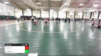 141 lbs Consi Of 8 #1 - Charlie Sly, Gardner-Webb vs Sammie Hayes, Virginia