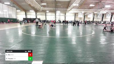 141 lbs Consi Of 8 #1 - Charlie Sly, Gardner-Webb vs Sammie Hayes, Virginia