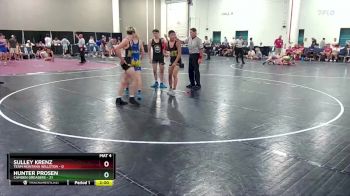 132 lbs Quarterfinals (8 Team) - Sulley Krenz, Team Montana Willston vs Hunter Prosen, Camden Greasers