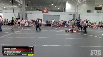 80 lbs Round 2 (6 Team) - Dakota Sandy, Mat Assassins Black vs Santino Pascarella, Team Gotcha