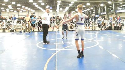 106 lbs Rr Rnd 2 - Isaac Showalter, Patton Trained Blue - HSB vs Lucas Huntley, Blue And White Wrestling Club - HSB