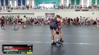 105 lbs Round 3 (6 Team) - Chris Metz, Georgia United vs Kalob Rodriguez, Elite Misfits