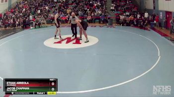 215 lbs Semifinal - Ethan Arreola, Silverado vs Jacob Chapman, Palo Verde