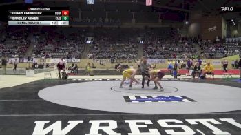 157 lbs Cons. Round 1 - Bradley Asher, Caldwell County vs Corey Freihofer, Cooper