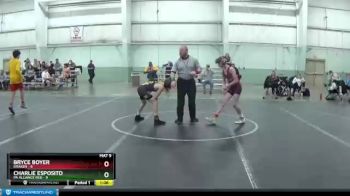 84 lbs Round 6 (8 Team) - Charlie Esposito, PA Alliance Red vs Bryce Boyer, Kraken