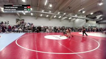 144 lbs Champ. Round 1 - Wyatt Engelsen, Rock Canyon vs Spencer Cross, Woodland Park