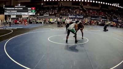 D 2 190 lbs Champ. Round 1 - Tremaine Williams, New Orleans Military & Maritime vs Tahj Turner, Archbishop Shaw