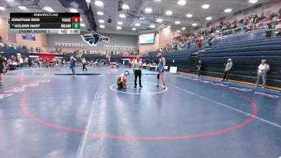 175 lbs Champ. Round 1 - Holden Hart, Conroe The Woodlands vs Jonathan Reid, Richardson Pearce