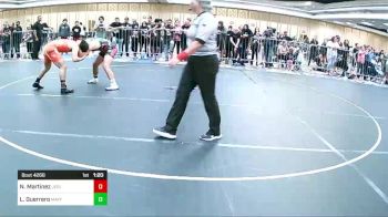 150 lbs Round Of 16 - Nathan Martinez, Jedi Wr Ac vs Leonardo Guerrero, Mayfair WC