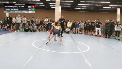 100 lbs Quarters - Hunter Daniel, All American Wrestling Club vs James Triplett, Texas