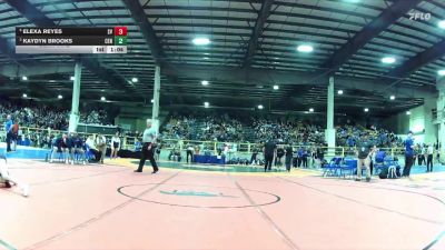 100 lbs Semifinal - Elexa Reyes, Spring Valley vs Kaydyn Brooks, Centennial