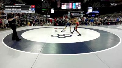 100 lbs Cons. Rd Of 16 - DeVaughn Miller, AL vs Heydan Danielson, MN
