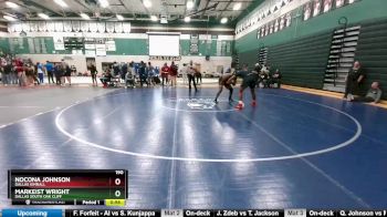 190 lbs Cons. Semi - Markeist Wright, Dallas South Oak Cliff vs Nocona Johnson, Dallas Kimball