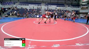 190-215 lbs Rr Rnd 1 - David Tanona, 417 Wrestling Club vs Daniel Bianchi, Unattached