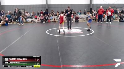 63 lbs Quarterfinal - Ole Massey-O`Hanlon, NWWC vs Tino Armstead, White Center Warriors Wrestling Club