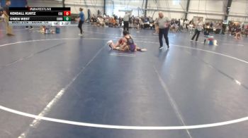 Silver 125 lbs Cons. Round 2 - Kendall Kurtz, Coe vs Owen West, Cornell College