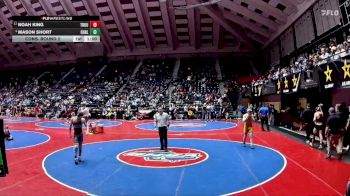 3A-144 lbs Cons. Round 2 - Noah King, Troup vs Mason Short, Cherokee Bluff