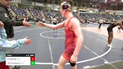 145 lbs Consi Of 16 #2 - Holden Gallob, North Fork vs Santiago Lara - No Show, Longmont