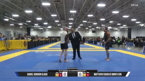 Matthew Charles Montleon vs Daniel Gordon Claus 2026 Pan IBJJF Jiu-Jitsu No-Gi Championship