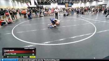 165 lbs Champ. Round 1 - Tyler Ruff, MN vs Ethan Miller, IA