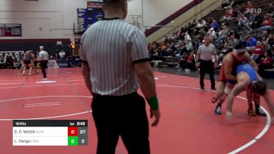 184 lbs Rr Rnd 1 - Shane Cartagena-Walsh, Rutgers vs Leo Varga, Franklin & Marshall